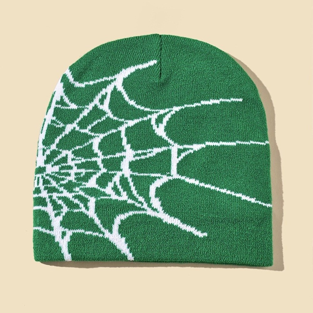 Vintage Soft Spider Web Patter - Beanie Cuffed Knit review and price