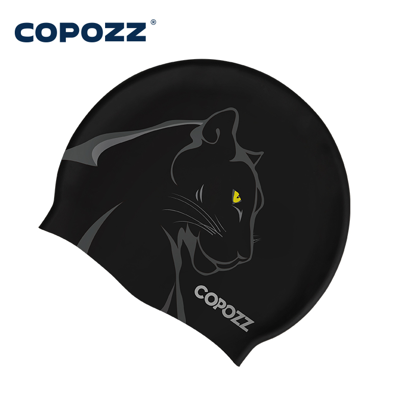 COPOZZ Water Sports Women Men  - Swim Hat Silicone review and price