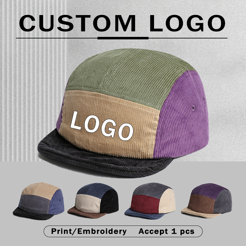 Retro Short-brimmed Corduroy B - Corduroy Cap 5 Panel review and price